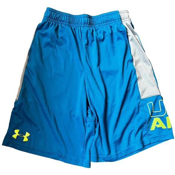 Under Armour Boy's MD Loose Fit Athletic Shorts - Picture 1 of 5